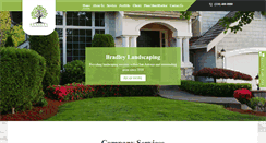 Desktop Screenshot of bradley-landscaping.com